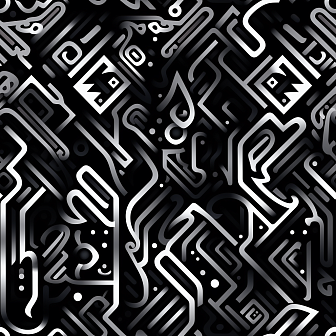Geometric designs: stunning visual arrangements pattern