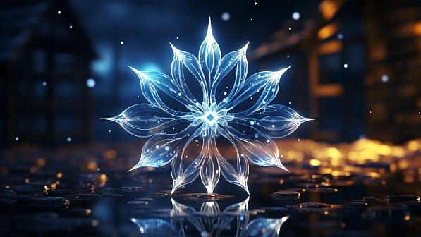 Abstract flowers pattern