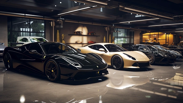 GTA style luxury garage pattern