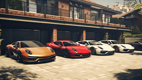 GTA style luxury garage pattern