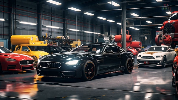 GTA style luxury garage pattern