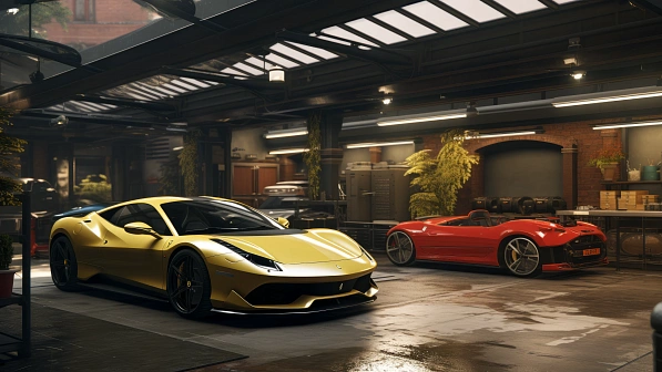 GTA style luxury garage pattern