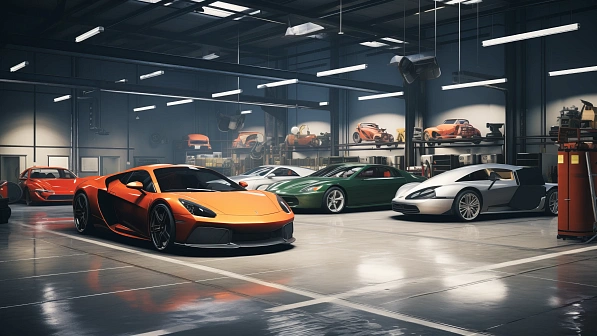 GTA style luxury garage pattern