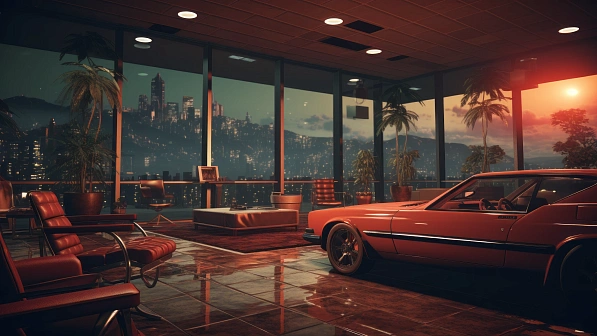 GTA style interiors pattern