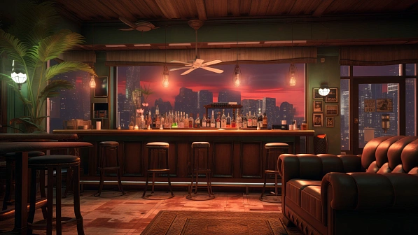 GTA style interiors pattern