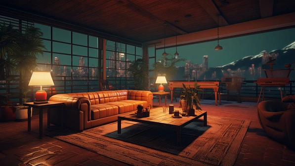 GTA style interiors pattern