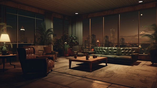 GTA style interiors pattern