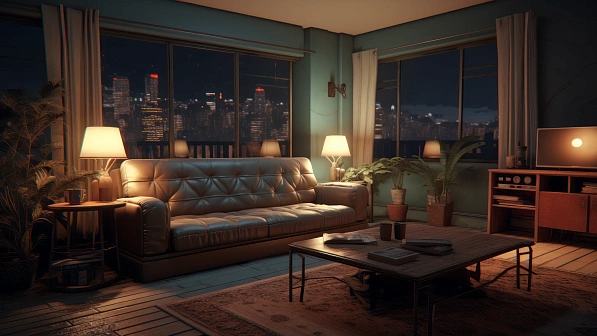 GTA style interiors pattern