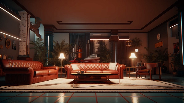 GTA style interiors pattern