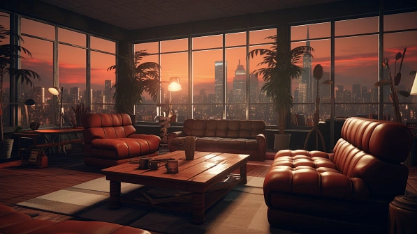 GTA style interiors pattern