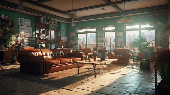 GTA style interiors pattern