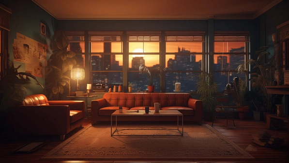 GTA style interiors pattern