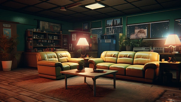 GTA style interiors pattern