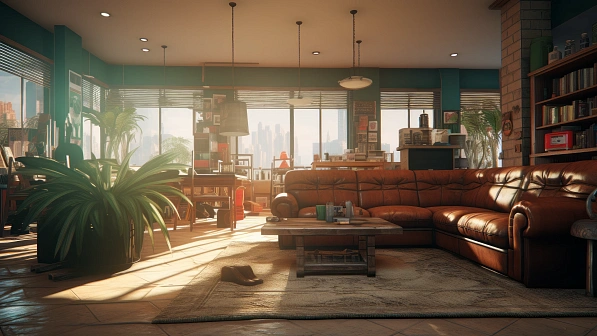 GTA style interiors pattern