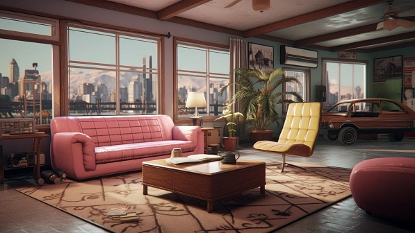 GTA style interiors pattern