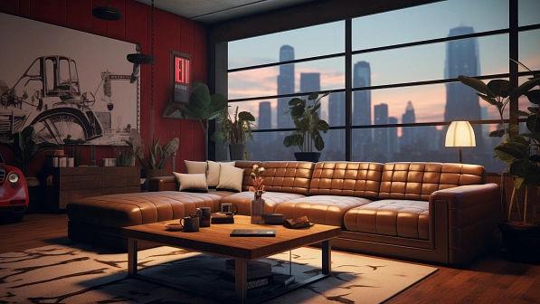 GTA style interiors pattern