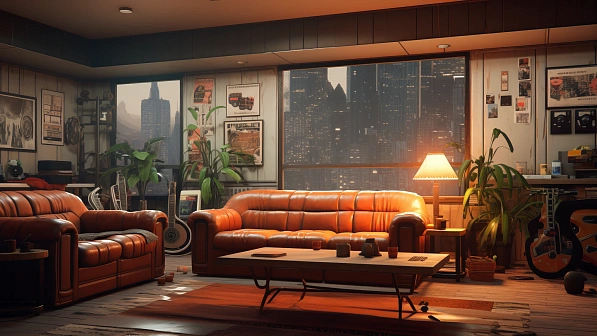 GTA style interiors pattern