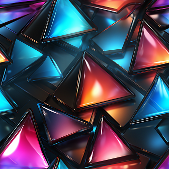 Glass shards pattern