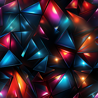 Glass shards pattern