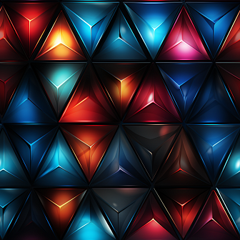 Glass shards pattern