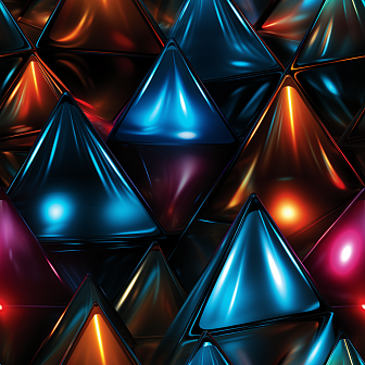Glass shards pattern