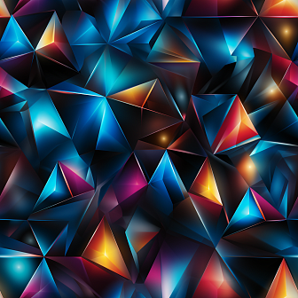 Glass shards pattern