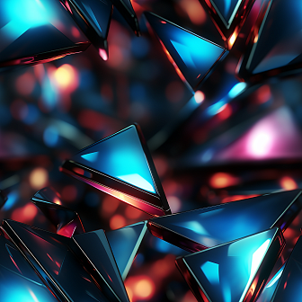 Glass shards pattern