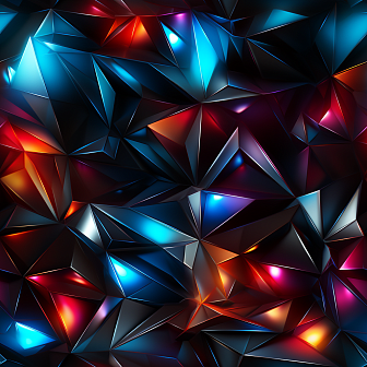 Glass shards pattern