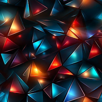 Glass shards pattern