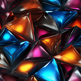 Glass shards pattern