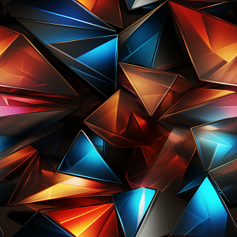 Glass shards pattern