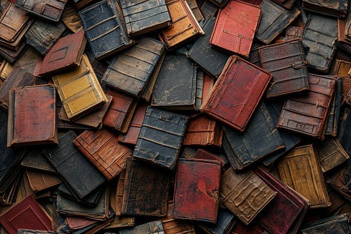 RPG style books pattern