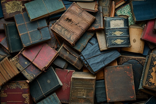 RPG style books pattern