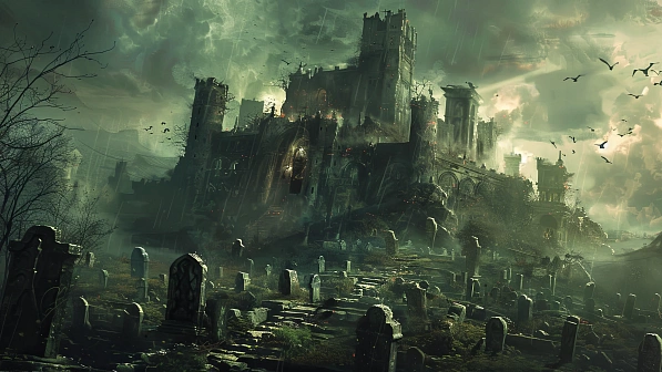 Random castles pattern