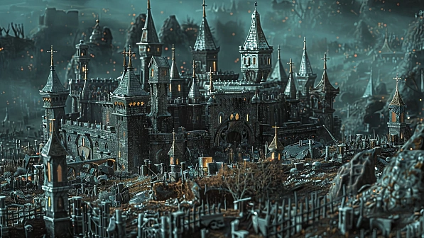 Random castles pattern
