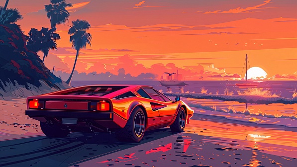 Random car wallpapers different styles pattern