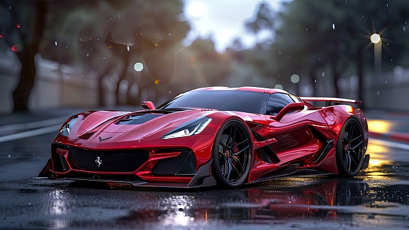 Random car wallpapers different styles pattern