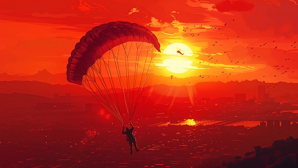 Sunsets GTA style pattern