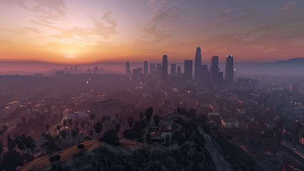 Sunsets GTA style pattern