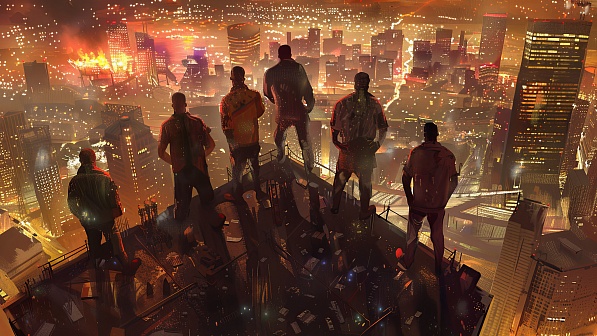 Sunsets GTA style pattern