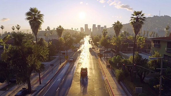 Sunsets GTA style pattern