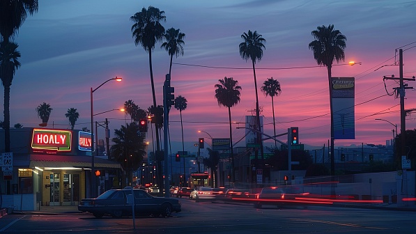 Sunsets GTA style pattern