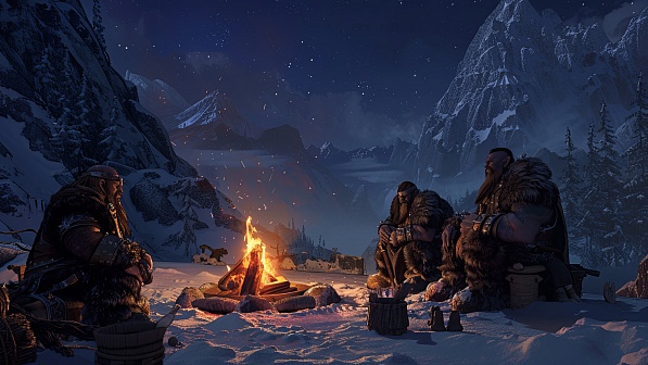 A small band of dwarven hunters pattern