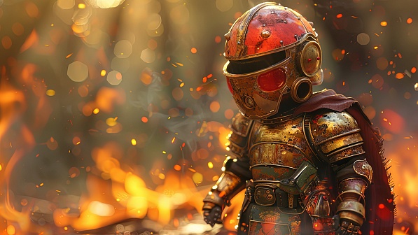 Cuddlefish armor warrior pattern