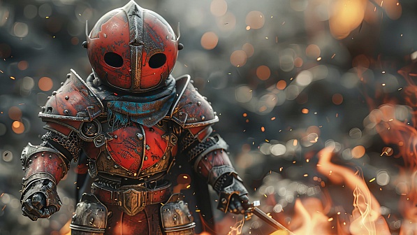Cuddlefish armor warrior pattern