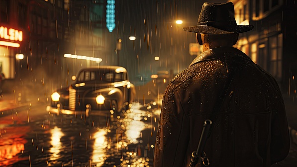 Retro streets pattern