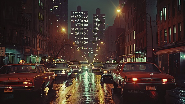 80s style streets pattern