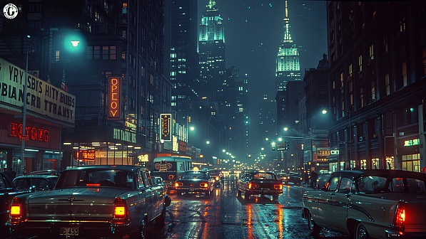 80s style streets pattern