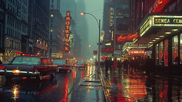 80s style streets pattern