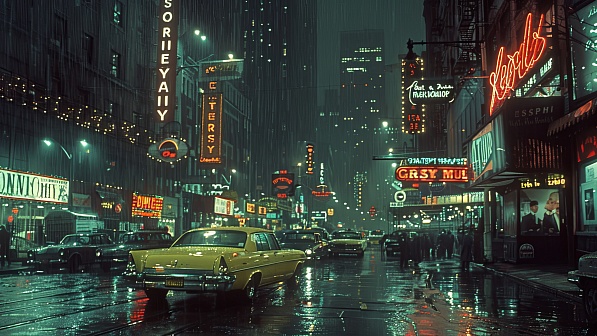 80s style streets pattern
